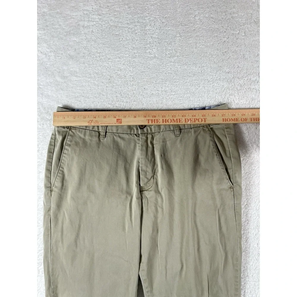 Tommy Bahama Boracay Khaki Tan Straight Leg Chino Pants Mens 33x34 (35x29)